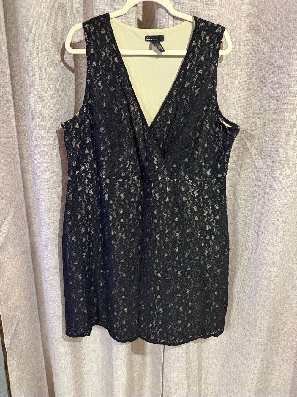 Lane Bryant Black Lace Dress